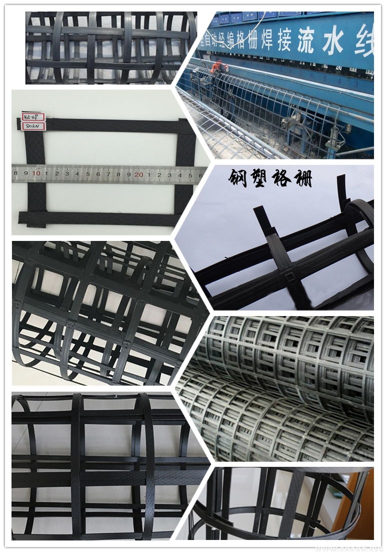 礦用塑鋼格柵網